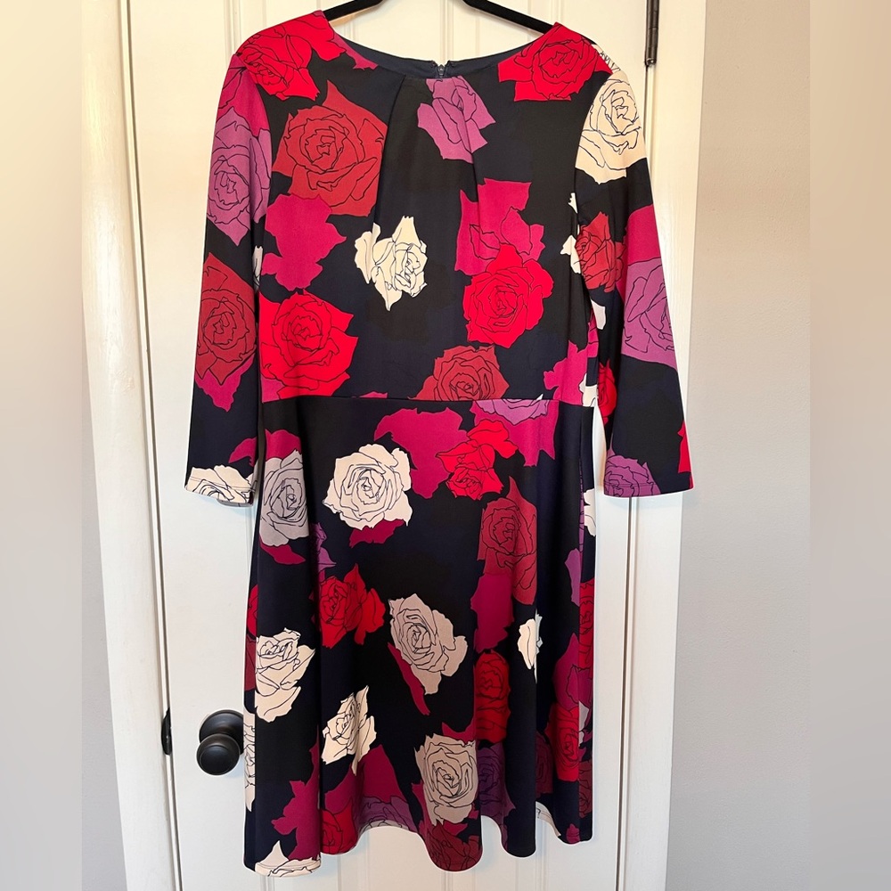 Donna Morgan fit and flare knee length dress